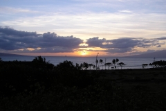Sunset from our room in Lahaina 5/16