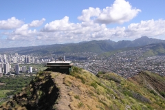 View of Oahu from Diamond Head 5/8