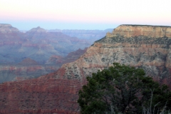Grand Canyon close to sunset