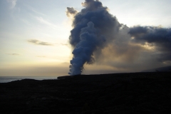 Big Island, HI - Eruption at Dusk